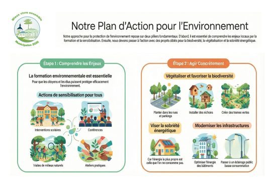 Présentation des mesures de "Mieux vivre ensemble à Parentis" pour l'environnement